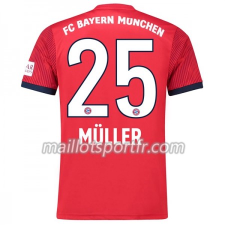 Maillot de Foot Bayern Munich Muller 25 Domicile 2018/19